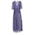 Tommy Hilfiger Robe longue festival floral pour femme en polyester bleu  ref.1222611