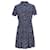 Tommy Hilfiger Damen-Hemdkleid aus pfirsichfarbenem Polyester Blau  ref.1222612