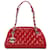 Chanel Just Mademoiselle Patent Bowling Bag Red Leather Patent leather  ref.1222628
