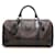 Céline Macadam Boston Reisetasche Braun Leinwand  ref.1222654