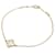 Van Cleef & Arpels 18K Süßes Alhambra-Armband aus Perlmutt Golden Metall Gold  ref.1222668
