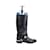 Dior Leather boots Black  ref.1222768