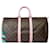 LOUIS VUITTON Keepall Bag in Brown Canvas - 101747 Cloth  ref.1222799