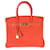 Hermès Orange Poppy Togo Birkin 30 GHW Cuir  ref.1222807