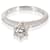 TIFFANY & CO. Solitaire Engagement Ring In Platinum .40 ctw.  ref.1222816