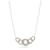 Autre Marque Gabriel & Co. Two Toned Chain Link Necklace in 14KT gold 0.20 ctw White gold Yellow gold  ref.1222884