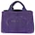 Tote Petit cabas Canapa en toile violette Prada  ref.1222910