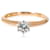 TIFFANY & CO. Anel de noivado de diamante em 18k ouro rosa/Platina F SE 0.3 ctw  ref.1222944