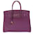 Hermès Clemence Anemone Birkin 35 GHW Purple Leather  ref.1222982