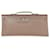 Hermès Swift Etoupe Kelly Longue Pochette PHW Brown Leather  ref.1222987