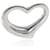 TIFFANY & CO. Elsa Peretti Large Open Heart Pendant, sterling silver, Black cord  ref.1222993