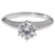 Tiffany & Co TIFFANY Y COMPAÑIA. Anillo de compromiso de diamante solitario en platino F VS2 0.93 por cierto  ref.1222997