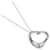 Tiffany & Co Open Heart Silvery Silver  ref.1223143