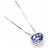 Autre Marque Collana in oro con tanzanite. Argento Blu navy - vista 2