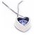 Autre Marque Collana in oro con tanzanite. Argento Blu navy - vista 4