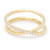 Autre Marque HOPE-Ring aus Gelbgold und Diamanten Golden Gelbes Gold  ref.1223408
