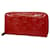 Louis Vuitton Zippy Wallet Cuir vernis Rouge  ref.1223414