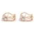 Autre Marque TRIO Diamond Earrings. Golden White gold Pink gold  ref.1223418