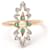 Autre Marque Gold, platinum, Pearl and Emerald Ring Silvery Golden Green Yellow gold Diamond  ref.1223460