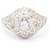 Autre Marque Belle Epoque 1920 Ring mit Diamanten. Silber Golden Gelbes Gold Platin  ref.1223462