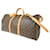 Louis Vuitton Keepall 60 Brown Cloth  ref.1223489