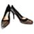 Christian Dior Heels Dark grey Python  ref.1223490