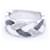 Autre Marque White Gold Ring with Diamonds Black Silvery  ref.1223505