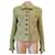 CHANEL jacket in green wool 94to  ref.1223506