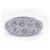 Autre Marque Ring aus Weißgold mit Diamanten. Silber