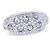 Autre Marque Ring aus Weißgold mit Diamanten. Silber - Ansicht 6