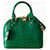 Louis Vuitton Alma BB bag in emerald green crocodile Exotic leather  ref.1223537