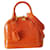 Louis Vuitton Alma BB bag in orange crocodile Exotic leather  ref.1223539