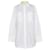Robe chemise blanche superposée à manches longues Valentino Coton Rouge  ref.1223617