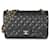 Timeless Chanel Black Quilted Caviar Jumbo Double Flap Bag Leather  ref.1223659
