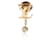 Louis Vuitton Idylle Blossom Einzeldiamant-Ohrring in 18K Gelbgold 0.03 ctw Roségold  ref.1223708