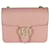 Gucci Petit sac à chaîne G entrelacé en cuir de veau rose doux  ref.1223725