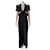 Raro conjunto de falda y chaqueta con top corto Chanel de la colección. 95PAG Negro Lana  ref.1223851