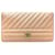 Timeless Chanel COCO Mark Naranja Cuero  ref.1223887