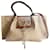 Valentino straw and leather shoulder bag Brown Beige  ref.1224151
