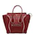 Céline Micro Leather Luggage Tote Red  ref.1224173