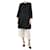 Dolce & Gabbana Black floral embroidered coat - size UK 10 Viscose  ref.1224218