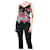 Dolce & Gabbana Top in seta floreale senza maniche multicolore - taglia UK 12  ref.1224225