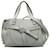 Bolso satchel gris con asa superior Mini Gate de Loewe Cuero Becerro  ref.1224255