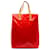 Louis Vuitton Monograma rojo Vernis Reade MM Roja Cuero Charol  ref.1224259