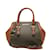 Michael Kors Monogram Leather Trimmed Handbag 35T0GCFM2b Brown Cloth  ref.1224349