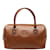 Burberry Leather Boston Bag Brown Pony-style calfskin  ref.1224359
