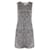 Chanel Robe en tweed tissé à patch logo CC Bleu Marine  ref.1224386