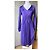 Conjunto Dior Vestido de Seda Viscose e Casaco de Lã Roxo - vista 4