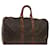 Louis Vuitton-Monogramm Keepall 45 Boston Bag M.41428 LV Auth bs10593 Leinwand  ref.1224762