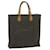 LOUIS VUITTON Monogram Sac Plat Hand Bag M51140 LV Auth 62793 Cloth  ref.1224809